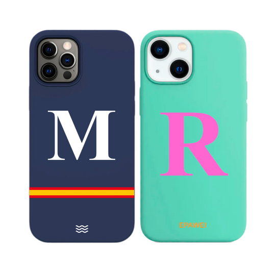 Fundas silicona iniciales
